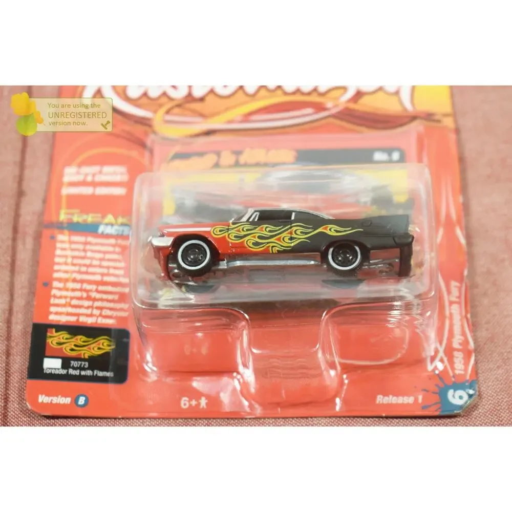 Johnny Lightning 1:64 Street Freaks 1958 Plymouth Fury Die-Cast